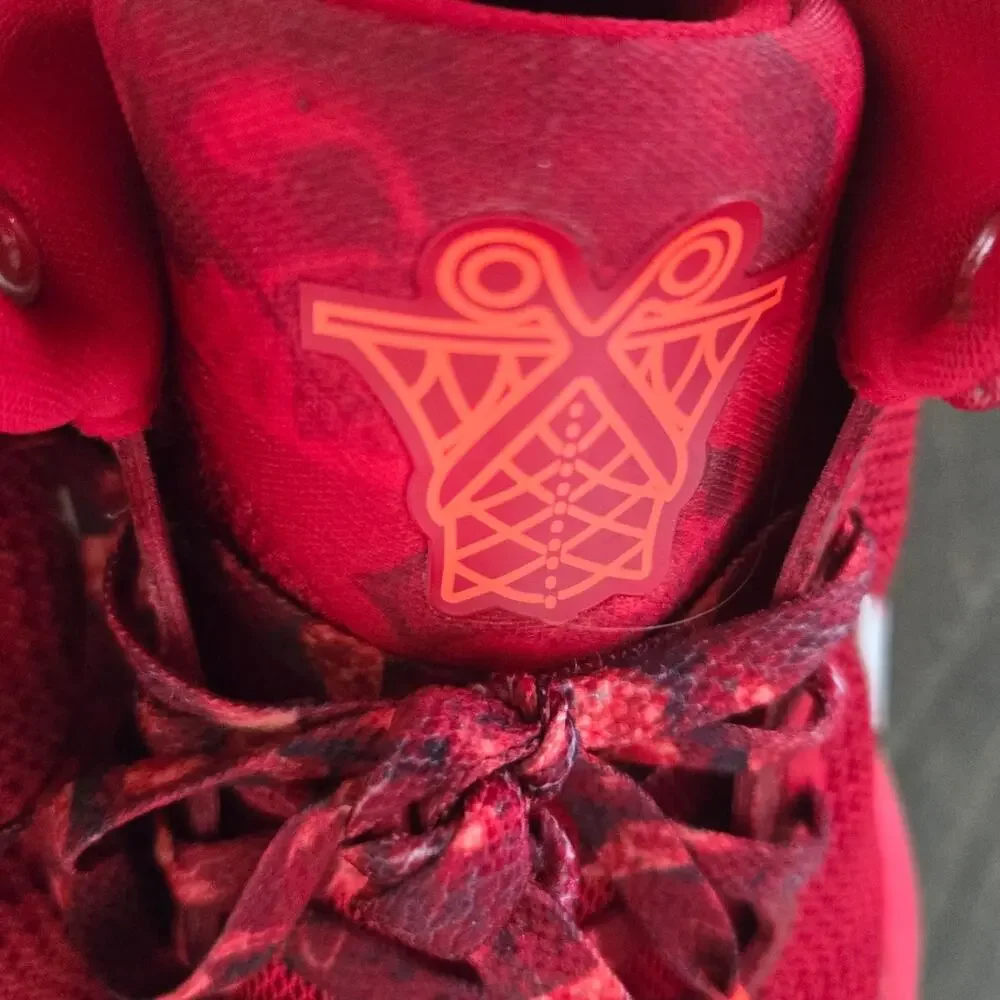 Nike Zoom HyperRev Net Collectors Basketball Shoes Rare Red Gum Sole Size 7.5